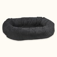 BOWSERS 甜甜圈床 紳士銀黑 (不沾毛|舒適柔軟)