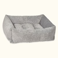 BOWSERS 富蘭方枕 暖灰鵝絨(可拆卸|舒適柔軟)