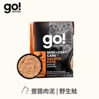 go! 野生鮭魚182克 豐醬系列 貓咪鮮食利樂包 (貓罐|主食罐)