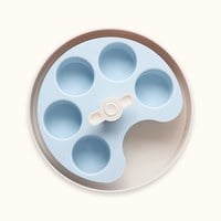 PetDreamHouse 調色盤 旋轉益智慢食碗(狗玩具|藏食玩具)