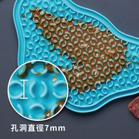 PetDreamHouse 爪爪星球口水舔食墊 夕陽橘(犬貓適用｜肉泥墊)