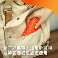 PetDreamHouse 爪爪星球口水舔食墊 夕陽橘(犬貓適用｜肉泥墊)