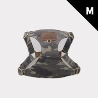 puppytie 胸背+牽繩組 大尺碼 迷彩色 森林綠 (防止暴衝|穿戴舒適)