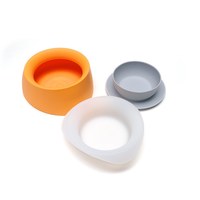 SLEEPYPOD YUMMY 寵物旅者三合一旅行餐碗 橘色(收納碗|防蟻碗)