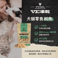 VE凍乾 鮭魚 零食 (好拿好餵｜皮毛亮澤)