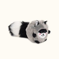 ZippyPaws 進擊小怪獸 條紋控浣熊 啾啾聲 寵物玩具