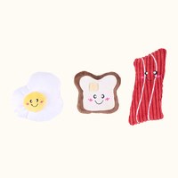 ZippyPaws 美味啾關係 迷你早餐三寶 啾啾聲 狗玩具 寵物玩具