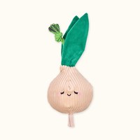 ZippyPaws 吵鬧蔬果攤 皺紋洋蔥頭 啾啾聲 狗玩具 寵物玩具