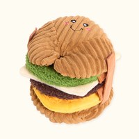 ZippyPaws 藏好才好吃 漢堡&貝果 藏食互動 狗玩具 寵物玩具