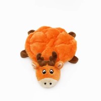 ZippyPaws 扁扁懶駝鹿 寵物玩具(狗玩具|有聲玩具)
