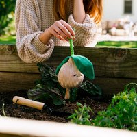 ZippyPaws 吵鬧蔬果攤 皺紋洋蔥頭 啾啾聲 狗玩具 寵物玩具