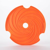 PetDreamHouse 配件-飛盤舔食墊-橘