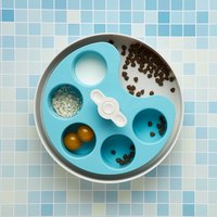 PetDreamHouse 調色盤 旋轉益智慢食碗(狗玩具|藏食玩具)