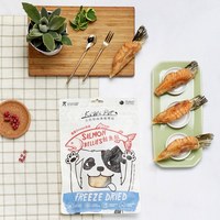 KiWiPet天然零食 鮭魚肚 凍乾零食 (原肉零食|寵物零食)