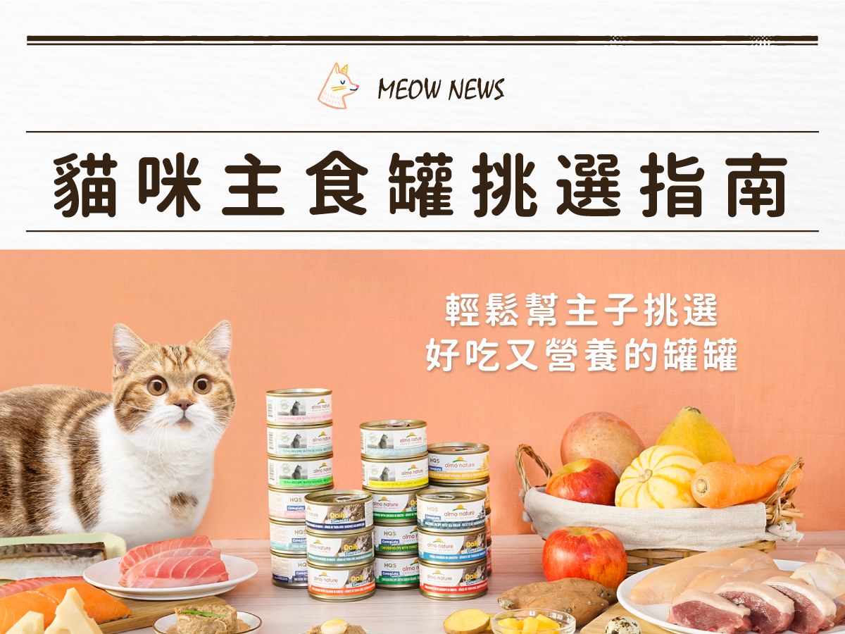 一點都不難！貓咪主食罐挑選指南