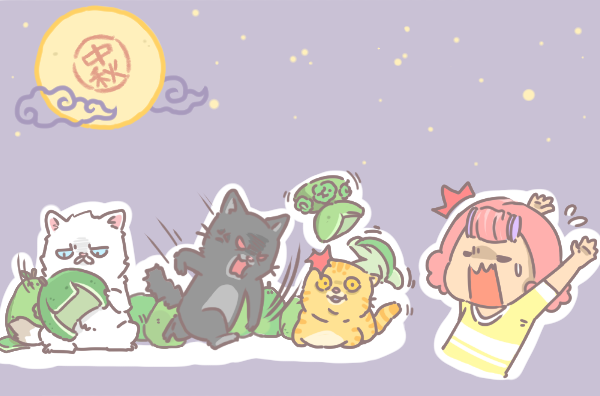 中秋節不要讓寵物戴柚子帽_2 中秋節不要讓寵物戴柚子帽_2