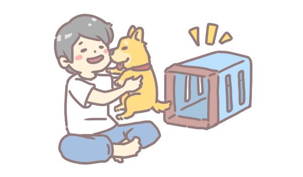 三步驟幫狗狗進行籠內訓練_1