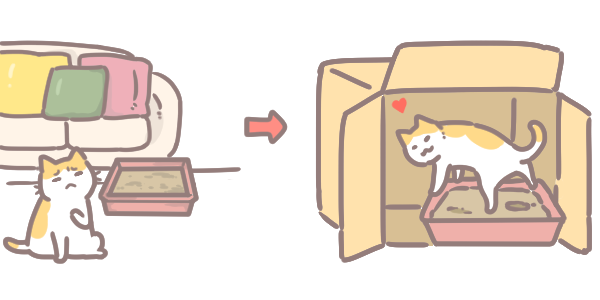 貓與貓砂盆_1 貓與貓砂盆_1