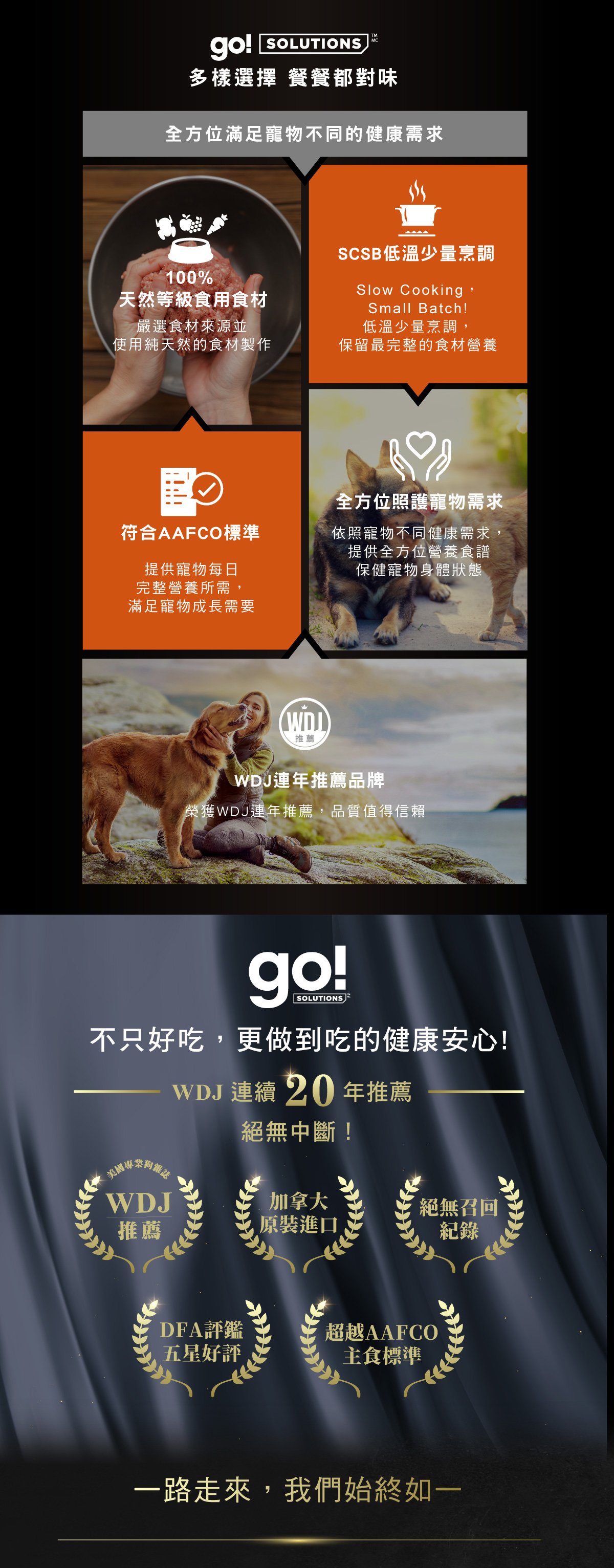 100%天然級食用食材及高湯注入,無膠無人工添加物,低溫少量烹調,保留最完整的食材營養。符合AAFCO標準,滿足寵物成長需要,WDJ連年推薦品牌,全方位照護寵物需求。 100%天然級食用食材及高湯注入,無膠無人工添加物,低溫少量烹調,保留最完整的食材營養。符合AAFCO標準,滿足寵物成長需要,WDJ連年推薦品牌,全方位照護寵物需求。