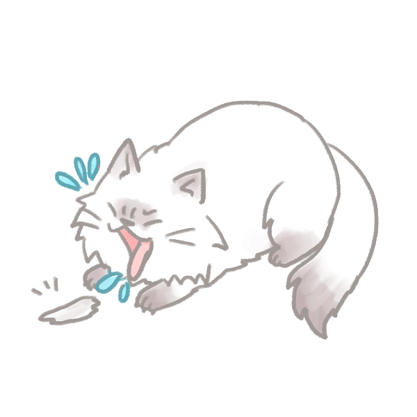 貓吐毛球怎麼辦_1