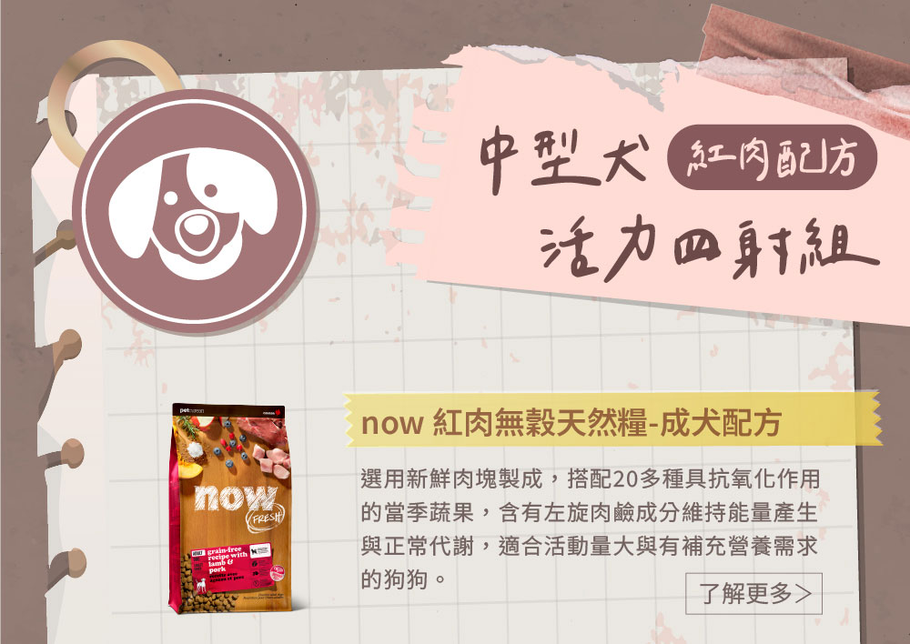 中型犬活力四射組_紅肉配方