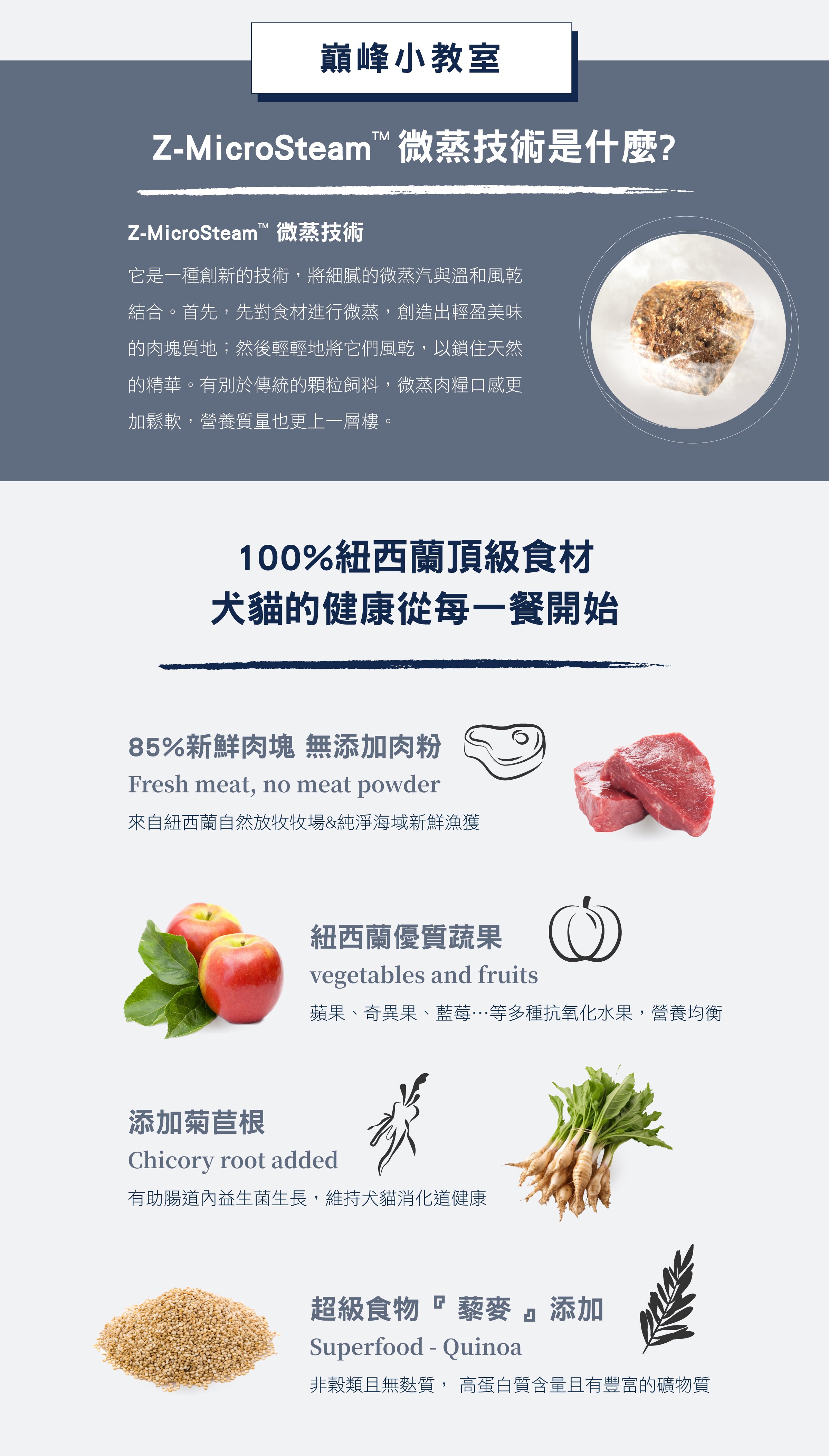 ZIWI巔峰微蒸熟成肉糧 ZIWI巔峰微蒸熟成肉糧