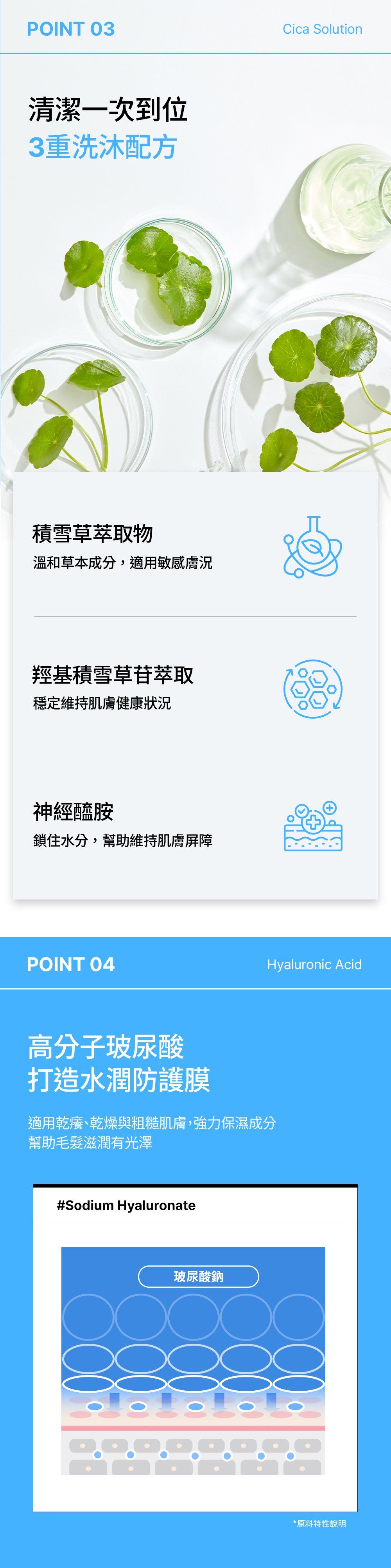 微密泡泡深層清潔配方