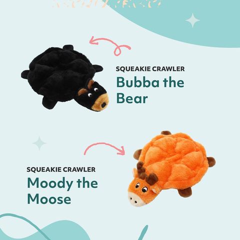 ZippyPaws 扁扁系列 聲響玩具商品說明頁2