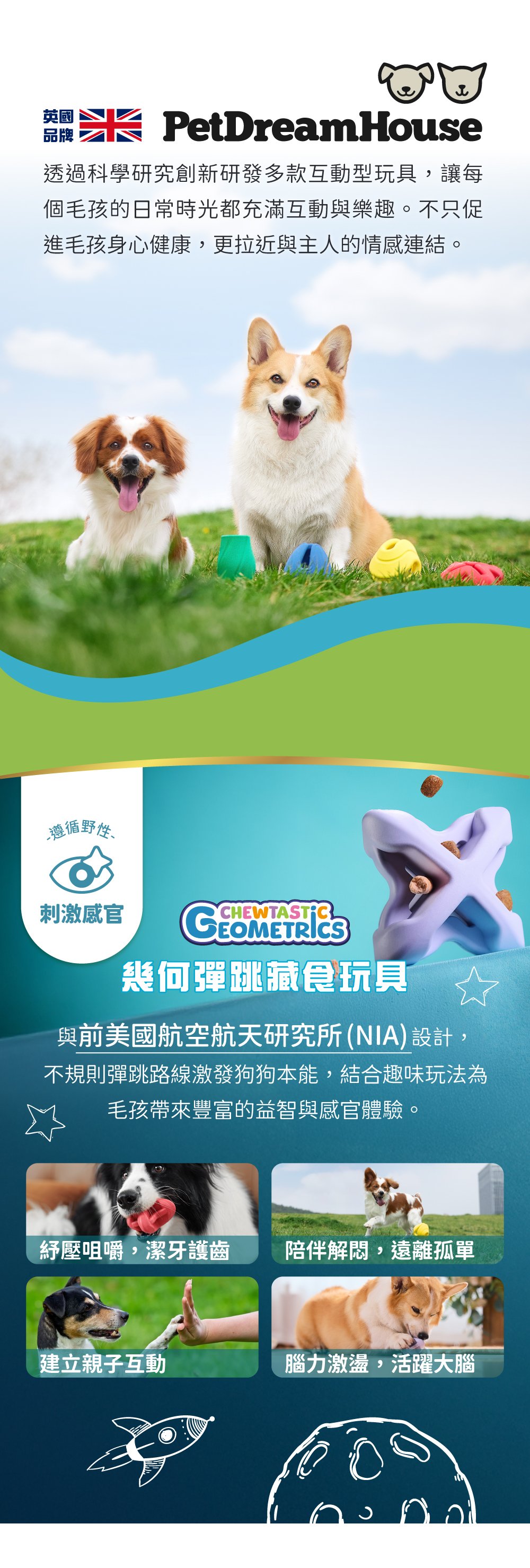 PetDreamHouse彈跳玩具,不規則彈跳設計,滿足狗狗追逐獵物的遊戲性。多樣化款式,可搭配藏食使用,給狗狗更豐富的遊戲體驗。 PetDreamHouse彈跳玩具,不規則彈跳設計,滿足狗狗追逐獵物的遊戲性。多樣化款式,可搭配藏食使用,給狗狗更豐富的遊戲體驗。