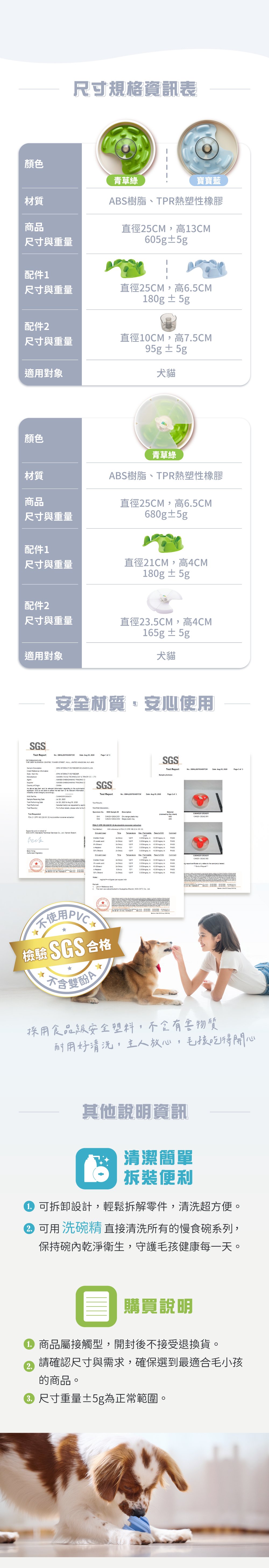 產品安全說明 產品安全說明