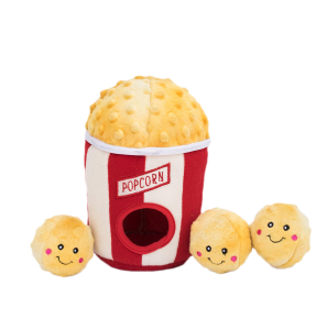 ZippyPaws 爆米花桶寵物玩具